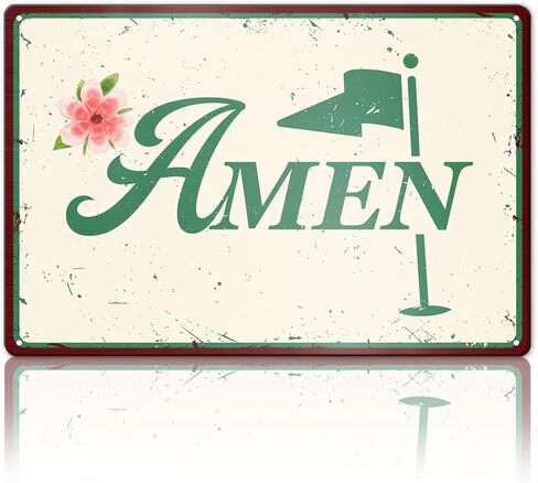 Masters Bar Metal Sign Wall Decor for Home Bar 12 X 8 Inches, Golf Masters Sign Decorations for Basement Man Cave Garage Pub, Golf Gifts for Golfer Men Him Dad in Kuwait