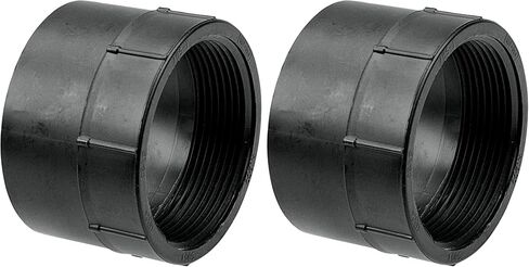 NIBCO U5803 11/2 HXFIPT FEMALE ADAPTER ABS أسود، 1.5 بوصة in Kuwait