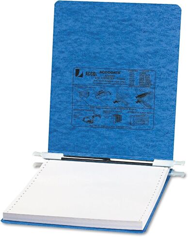 Acco 54112 Presstex، حافظة بيانات معلقة، 9-1/2 × 11، غطاء 6 بوصة، أزرق فاتح، 1/EA in Saudi Arabia
