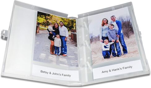 UniKeep Mini PhotoKeep Binder with 40 Clear Pages to Hold 5x7 inch Photos in Saudi Arabia