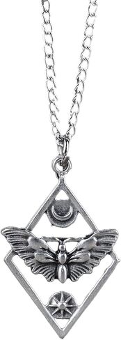 Dreamy Crescent Moon Necklace - High-Quality Silver Jewelry with Unique Wavy Cool Design for Women in Saudi Arabia