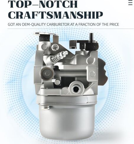 593432 Carburetor Compatible with B&S 794653 791266 698772 794215 791178 793227 21A902 21A707 21A807 21A907 215000 Engine Carb with Air Filter and Spark Plug in Kuwait