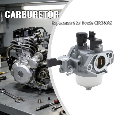 16100-Z1F-W01 Carburetor Replacement for Honda GXV340 GXV340A2 GXV340RT2 GXV340UT2, Carburetor with Spark Plug and Gasket Replaces 16100-Z1F-W02 in Saudi Arabia