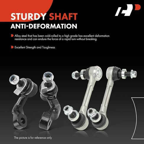 A-Premium Set of 4, Front & Rear Sway Bar Links Stabilizer Bar Links Kit, Compatible with Infiniti G35 2004 2005 2006, AWD in Saudi Arabia