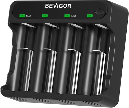 BEVIGOR 9V Rechargeable Batteries,9 Volt Batteries,NiMH 2000mWh,Long Lasting Power,High Capacity 9V Battery for Smoke Detector, Smoke Alarms,Fire Alarm in Kuwait