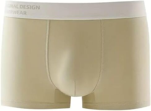 4pcs Set of Men's Boxer Briefs, Solid Color, Polyester Blend, High Stretch, Knit Fabric, Casual Wear in Saudi Arabia