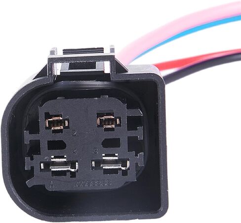 4 Way Harness Female Connector Plug Pigtail Fit for Pierburg CWA400 Electric Water Pump for E60 E89 E90 E92 335xi 335i 135i 535i in Kuwait