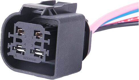 4 Way Harness Female Connector Plug Pigtail Fit for Pierburg CWA400 Electric Water Pump for E60 E89 E90 E92 335xi 335i 135i 535i in Kuwait