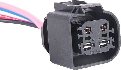 4 Way Harness Female Connector Plug Pigtail Fit for Pierburg CWA400 Electric Water Pump for E60 E89 E90 E92 335xi 335i 135i 535i in Kuwait