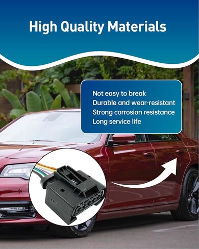 Connector Plug Fuel Pump Wiring Harness Fit for Dodge Challenger Charger Magnum Chrysler 300 2005-2023 Replace 72182609365 in Kuwait