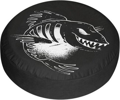 غطاء إطار احتياطي للتخييم غطاء إطار RV للأسماك الداكنة مقاوم للشمس والغبار عالمي للمقطورة SUV Camp Travel Trailer 12 "13" 14 "15" 16 "17 بوصة in Kuwait