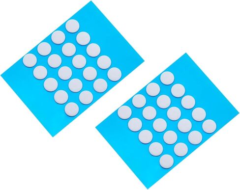 40 Dots Universal Dot Mouse Skates White Smooth Mouse Feets (7 mm) in Kuwait