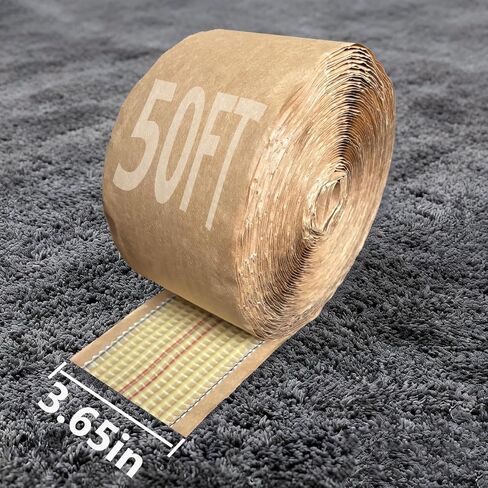 شريط التماس للسجاد من Heat Bond مقاس 3.65 بوصة × 50 قدمًا، شريط ربط للسجاد عالي التحمل لأعمال إصلاح تركيب السجاد للأرضيات الصلبة والحصائر الأرضية in Saudi Arabia
