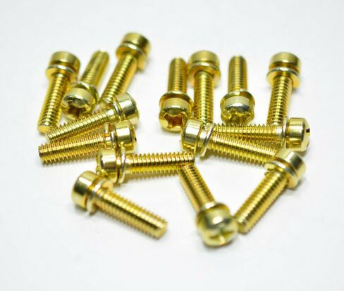 (15 حزمة) براغي لوحة قاعدة الخانق 12-24 خيط × 13/16 بوصة تناسب: Holley Carburator 2300، 4150، 4160 in Saudi Arabia