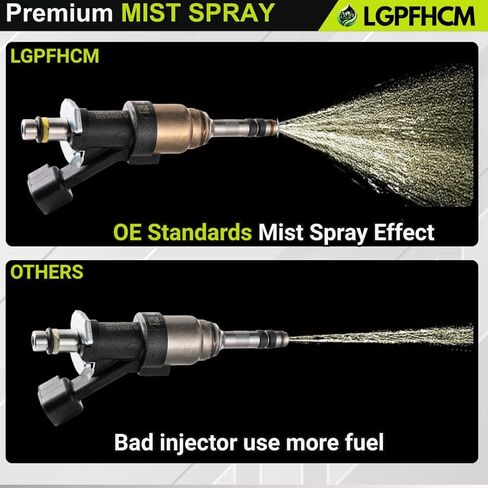 8PCS 12668393 Fuel Injectors For GMC Sierra 1500 Yukon XL 2014-2018 for Chevy Silverado 1500 2014-2018 Camaro 2016-2018 Corvette 2014-2018 for Cadillac Escalade V8 6.2L 6.6L 2014-2018 Replace 12709470 in Kuwait