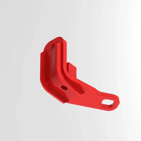 Heavy Duty Rear Tow Hooks Tow Hitch Fit for 2024–2025 Land Cruiser LC250, 2024-2025 Lexus GX550 & 2025 4Runner, Red Steel Rear Recovery Points, Off-Road Towing Accessories in Kuwait