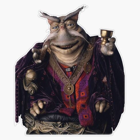 MAGNET Farscape - Rygel (Cheers) ملصق فينيل مغناطيسي ملصق مغناطيسي 5 بوصات in Saudi Arabia