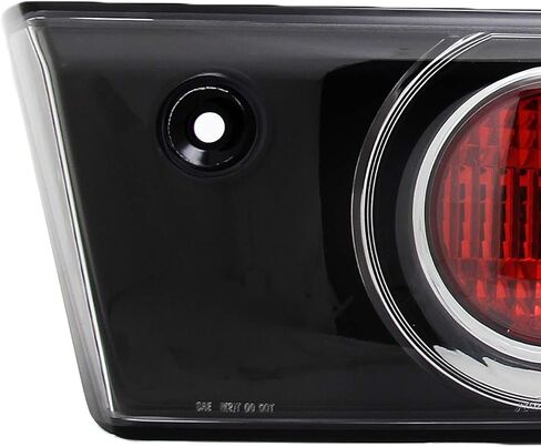 SPEC-D TUNING Black Housing Clear Lens Tail Lights Compatible with 2003-2005 Honda Accord 4Dr Sedan, Left + Right Pair Assembly in Saudi Arabia