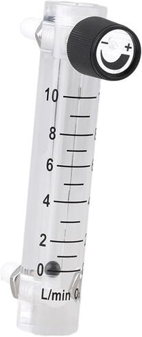 LZQ-4 Acrylic Adjustable Flow Meter 1-10LPM Gas Flowmeter for Oxygen Air Gas in Kuwait