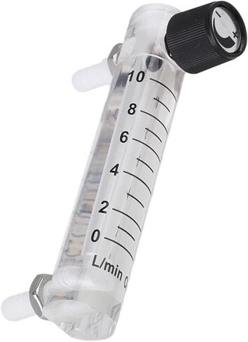 LZQ-4 Acrylic Adjustable Flow Meter 1-10LPM Gas Flowmeter for Oxygen Air Gas in Kuwait