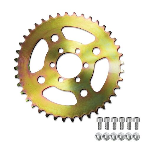 سرعة خلفية عالية عزم دوران خلفي 6 فتحات ضرس # 40 41 420 عجلة سلسلة للدراجة الصغيرة كولمان CT100U CC100X Mega Moto MMB80 105cc Motovox MBX10 Baja Doodle Bug DB30 RB100 B100 in Kuwait