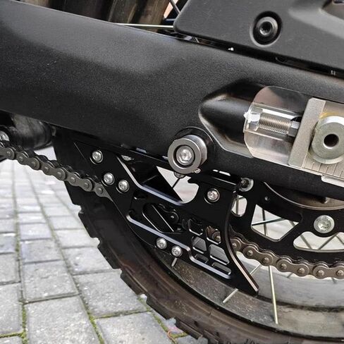 غطاء حماية الأسطوانة لسلسلة الدراجات النارية 450MT MT450 مع واقي سلسلة إطار من الألومنيوم سريع التثبيت in Kuwait