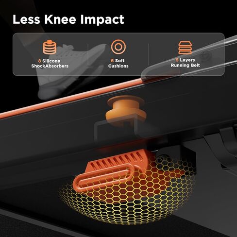 وسادة المشي مع ميل، وسادة المشي، جهاز مشي تحت المكتب، جهاز مشي للمشي والركض، جهاز مشي صغير الحجم بقوة 2.5 حصان للمكتب المنزلي مع جهاز تحكم عن بعد، 280 رطل، شاشة LED in Kuwait