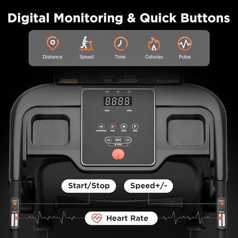 وسادة المشي مع ميل، وسادة المشي، جهاز مشي تحت المكتب، جهاز مشي للمشي والركض، جهاز مشي صغير الحجم بقوة 2.5 حصان للمكتب المنزلي مع جهاز تحكم عن بعد، 280 رطل، شاشة LED in Kuwait