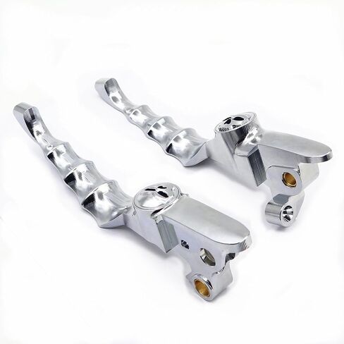 1Pair CNC Brake Clutch Levers Compatible with Harley Touring and Trike Models 2008-2013 Road King 2008-2016 (Chrome) in Saudi Arabia