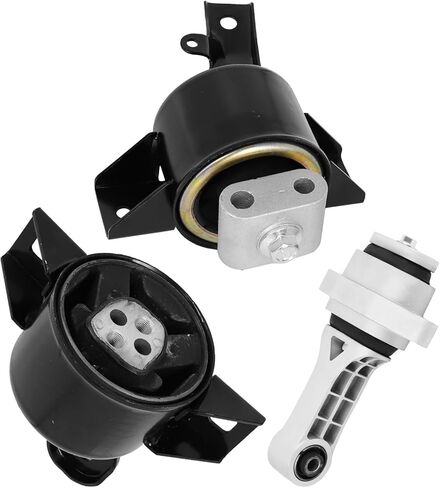 3Pcs Engine Motor Mounts & Trans Mount for Chevrolet Aveo 2004-2011 ,Aveo5 L4 1.6L 2006-2011 ,for Pontiac G3 2007-2010 ,Wave 2005-2008,Wave5 2005-2007 L4 1.6L Manual Replace A5378 A5350HY A5351 in Kuwait
