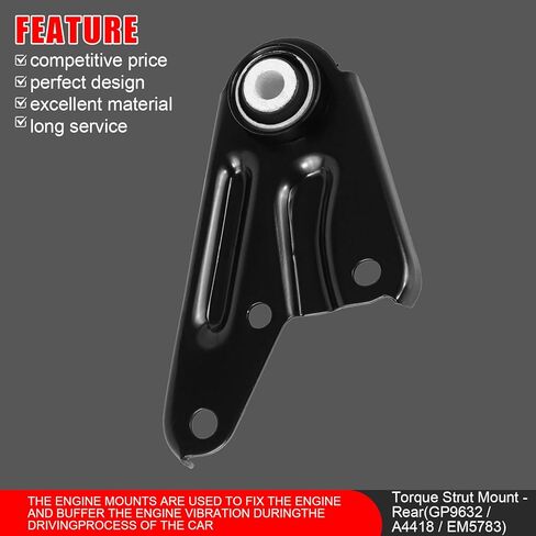 Engine Motor & Transmission Mount Kit 4pcs Compatible with 2010-2013 for Mazda 3/2012-2015 5/2012-2013 3 Sport 2.5L Replace A4444 A4405 A4418 A4421 in Kuwait