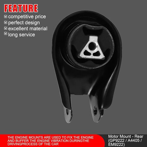 Engine Motor & Transmission Mount Kit 4pcs Compatible with 2010-2013 for Mazda 3/2012-2015 5/2012-2013 3 Sport 2.5L Replace A4444 A4405 A4418 A4421 in Kuwait