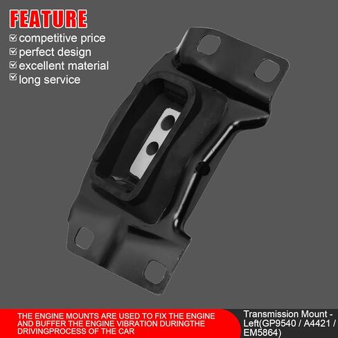 Engine Motor & Transmission Mount Kit 4pcs Compatible with 2010-2013 for Mazda 3/2012-2015 5/2012-2013 3 Sport 2.5L Replace A4444 A4405 A4418 A4421 in Kuwait