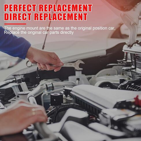 Engine Motor & Transmission Mount Kit 4pcs Compatible with 2010-2013 for Mazda 3/2012-2015 5/2012-2013 3 Sport 2.5L Replace A4444 A4405 A4418 A4421 in Kuwait