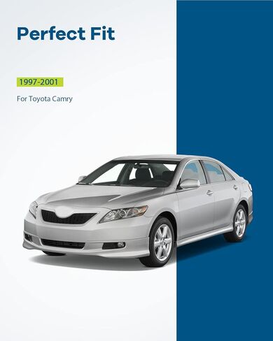 LUJUNTEC Exterior Door Handle Front Driver Side Replacement for 1997-2001 for Toyota Camry White in Saudi Arabia