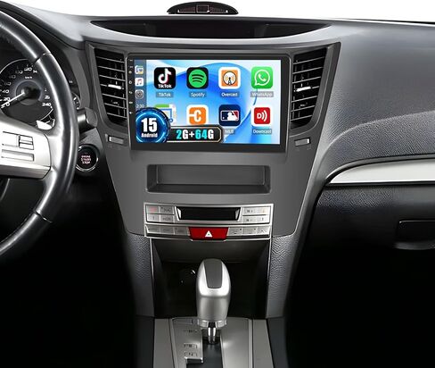 Sixtop [2+64g] Android Car Stereo لـ Subaru Outback/Legacy 2010-2016 ترقية الاستبدال Radio Carplay Android Auto Mirror Link 30 Truction in Kuwait