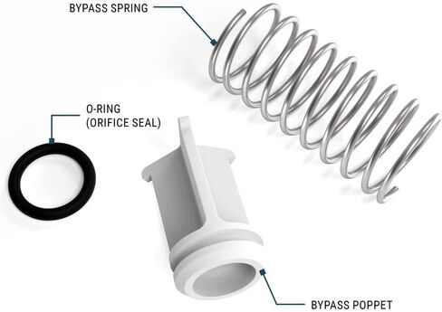 GPI - مجموعة استبدال Bypass Poppet لمضخات نقل الوقود من السلسلة M (ملحق GPI الأصلي 110500-06) in Kuwait