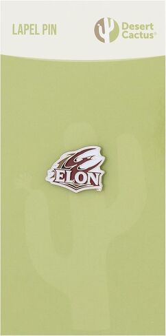 دبابيس طية صدر السترة من Desert Cactus Elon University وشعار Phoenix مصنوعة من المعدن (دبوس A) in Kuwait