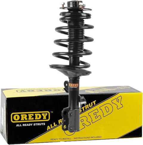 OREDY Front Right Strut & Coil Spring for 1998 1999 2000 2001 2002 2003 Toyota Sienna 7 Passenger Model Complete Shock Absorber Assembly - 171437 in Kuwait