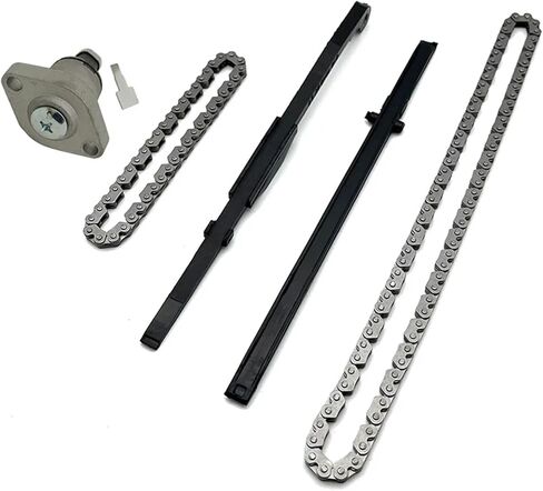 2X3-90L 90-links Engine Timing Chain Kit Guide Tensioner Regulator Pump Chains for Scooter GY6 125 150 152QMI 157QMJ Motors in Kuwait