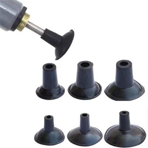 حزمة من 10 قطعة مطحنة صمام أسود مصاصة لسيارة دراجة نارية الكهربائية الهوائية صمام طاحونة صمام طحن كوب (35 مللي متر) in Kuwait