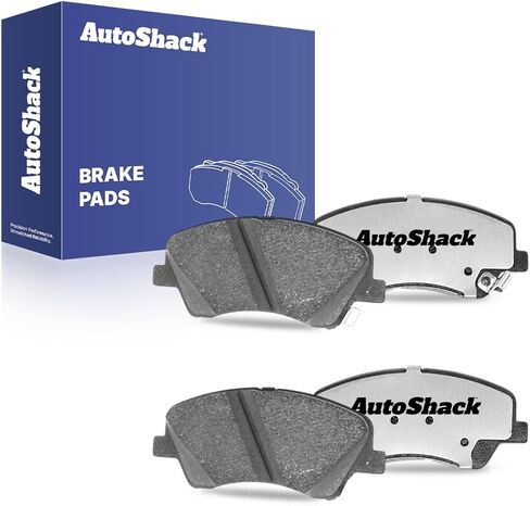 AutoShack Front Ceramic Brake Pad Set Replacement for 2018-2023 Kia Rio 2018-2022 Hyundai Accent 4-PC in Saudi Arabia