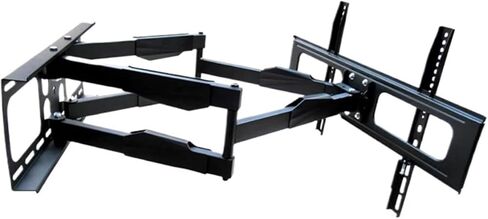 DL-D-A64L 60kg 70" 65" 600x400 Retractable Heavy Duty Swing Arm LCD Stand Swing TV Wall Mount Bracket Long in Saudi Arabia