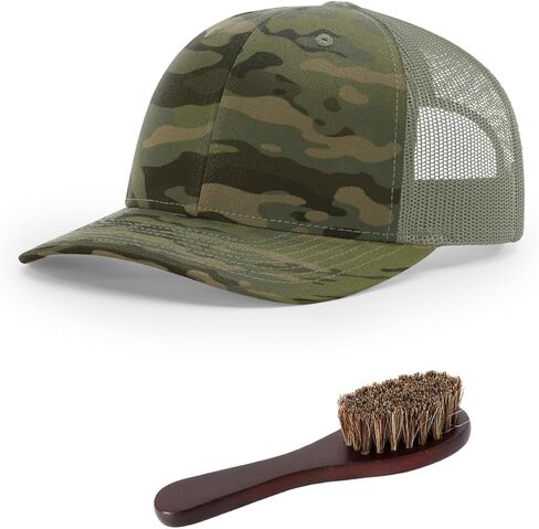 مجموعة قبعة The Hat Pros Richardson 112T/PT بدون زر تاج تكتيكي لسائقي الشاحنات مع قبعة THP وفرشاة الملابس in Kuwait