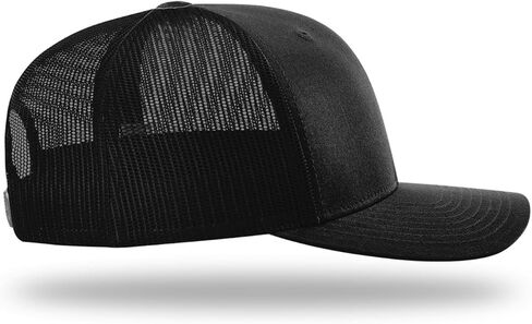 The Hat Pros Richardson 112T/PT No Button Crown Tactical Trucker Snapback Hat Bundle with THP Hat & Clothing Brush in Kuwait