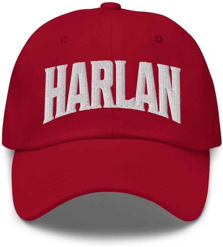 Harlan Baseball Cap Harlan Dad Hat Kentucky KY Hat Embroidered Souvenir in Saudi Arabia