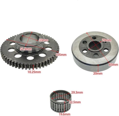 For ZONGSHEN for NC250 250cc for ZS177MM 4 Stroke K6 T6 One Way Starter Start Up(One Way Bearing) in Saudi Arabia