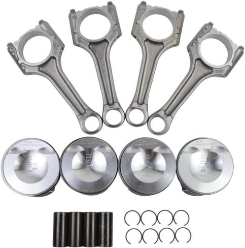 23mm AP01 Piston and Connecting Rod Set Compatible with 2.0 TSI Engines Fits Parts 06J198401D 06H198401A in Kuwait