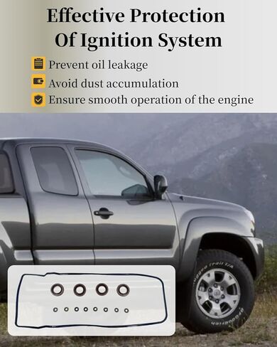 Valve Cover Gasket Set VC939G VS 50512 R Fit for Toyota 4Runner T100 Tacoma 1994-2004 2.4L 2.7L L4 in Kuwait