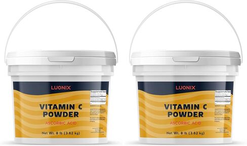 Vitamin C Powder, 1 Gallon Bucket, Ascorbic Acid, Supplement in Kuwait